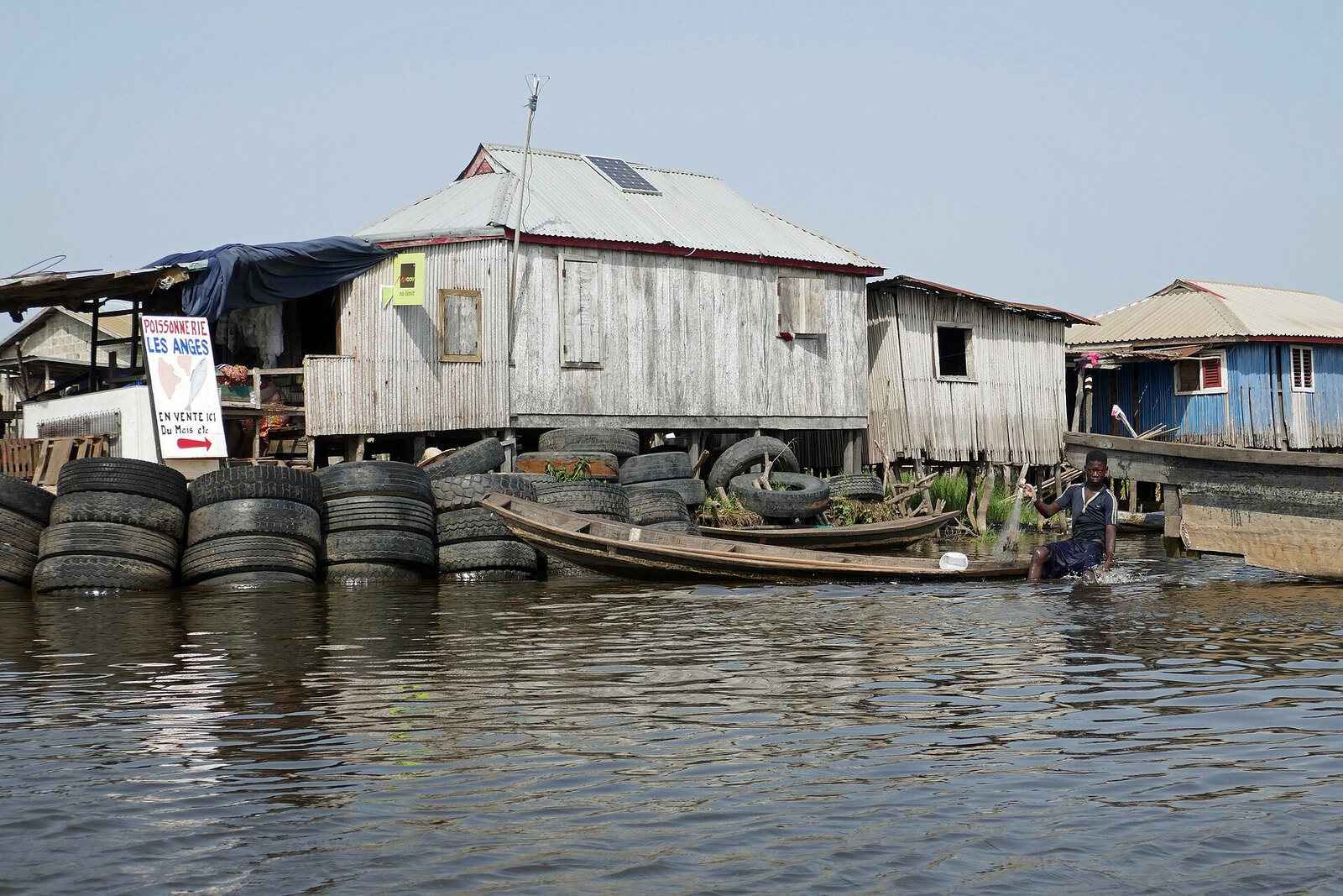 Benin — Ganvié lake village
